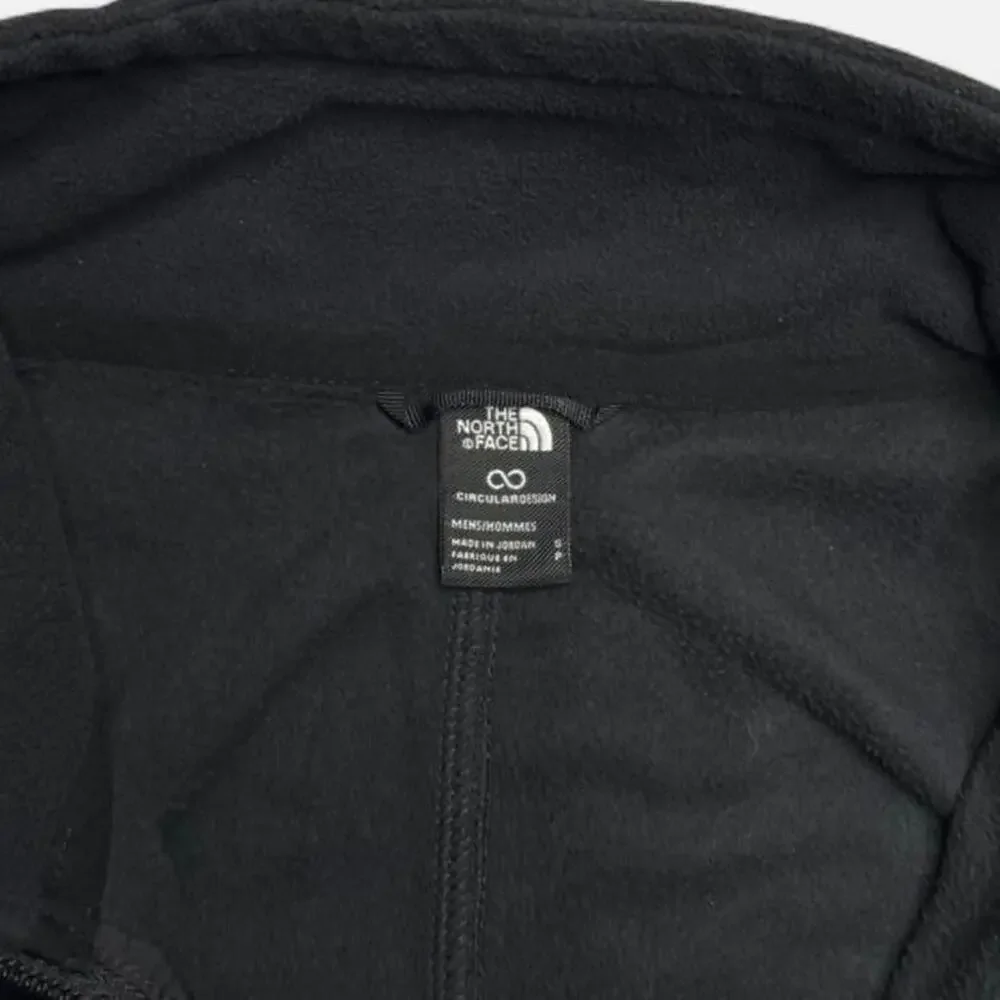 The North Face Polartec 1/4 Zip Fleece Pullover Black Men’s Small NF0A7ZXV